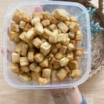 The Simplest "Cheesy" Tofu Bites