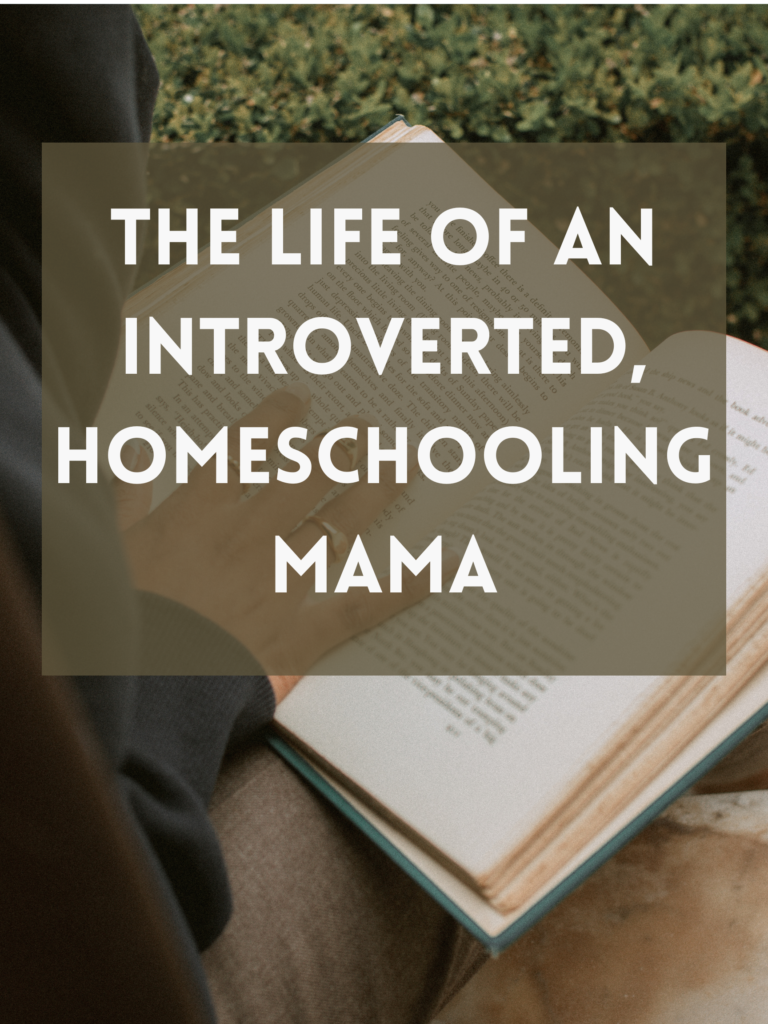 The Life of an Introverted, Homeschooling Mama