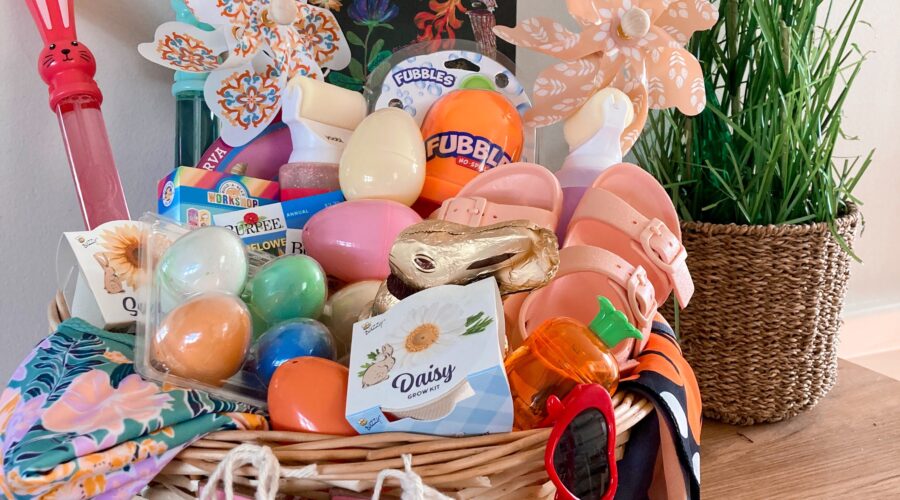 Girls Easter Baskets 2022 (4 & 2)