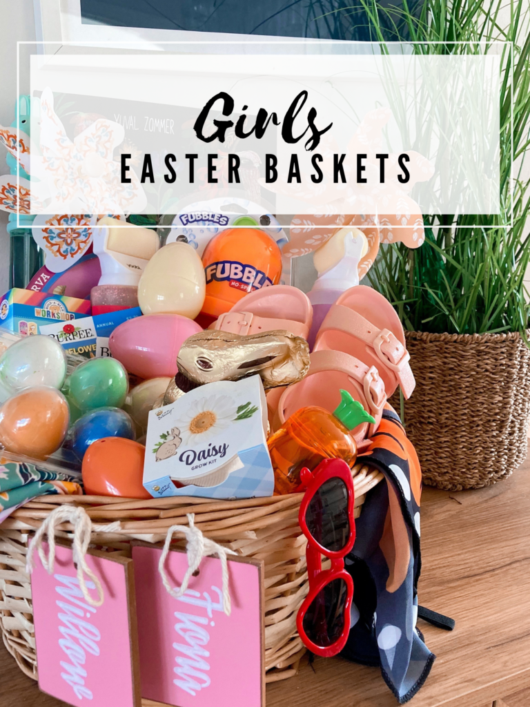 Girls Easter Baskets 2022 (4 & 2)