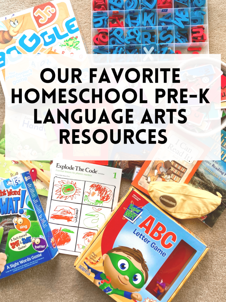 PreK Language Arts Resources