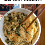 Garlic & Ginger Bok Choy Noodles (Vegan)