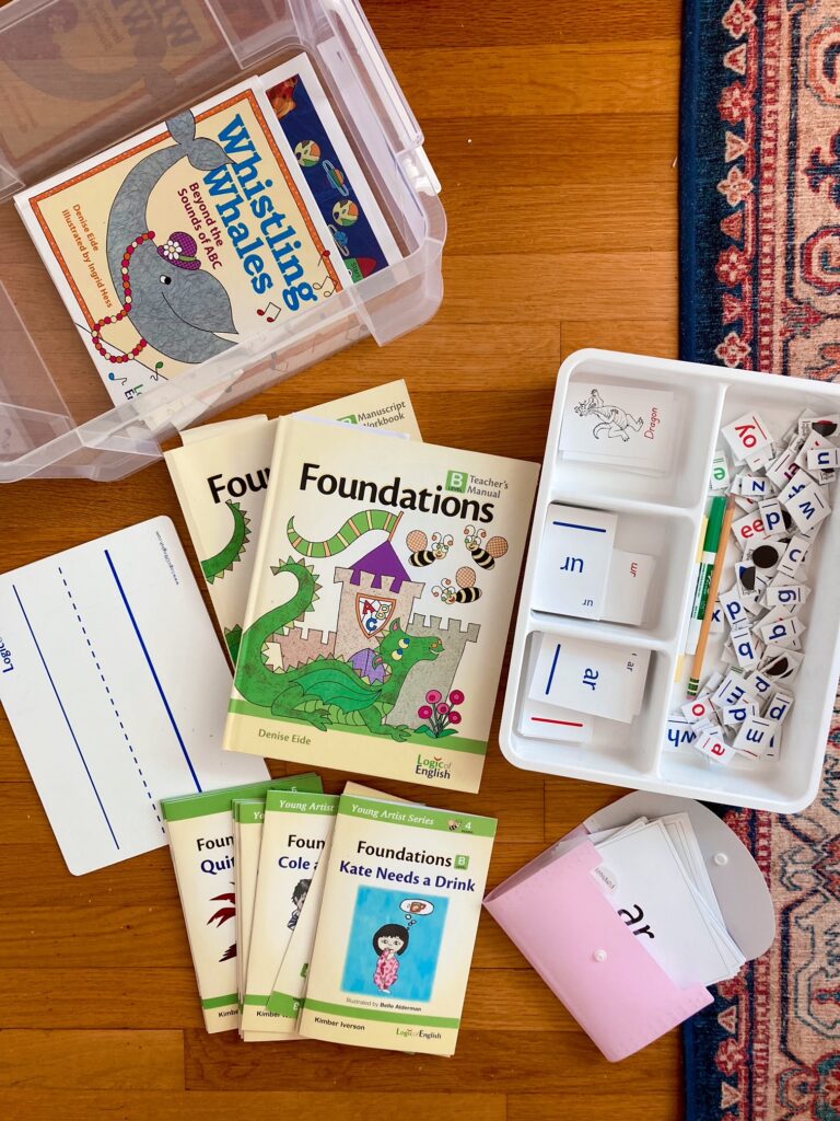 Homeschool Organization: Using Totes for Our Main Lessons