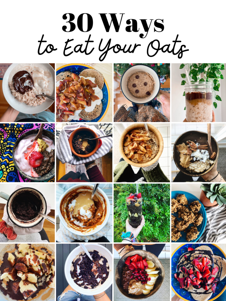 30 ways to eat your oats