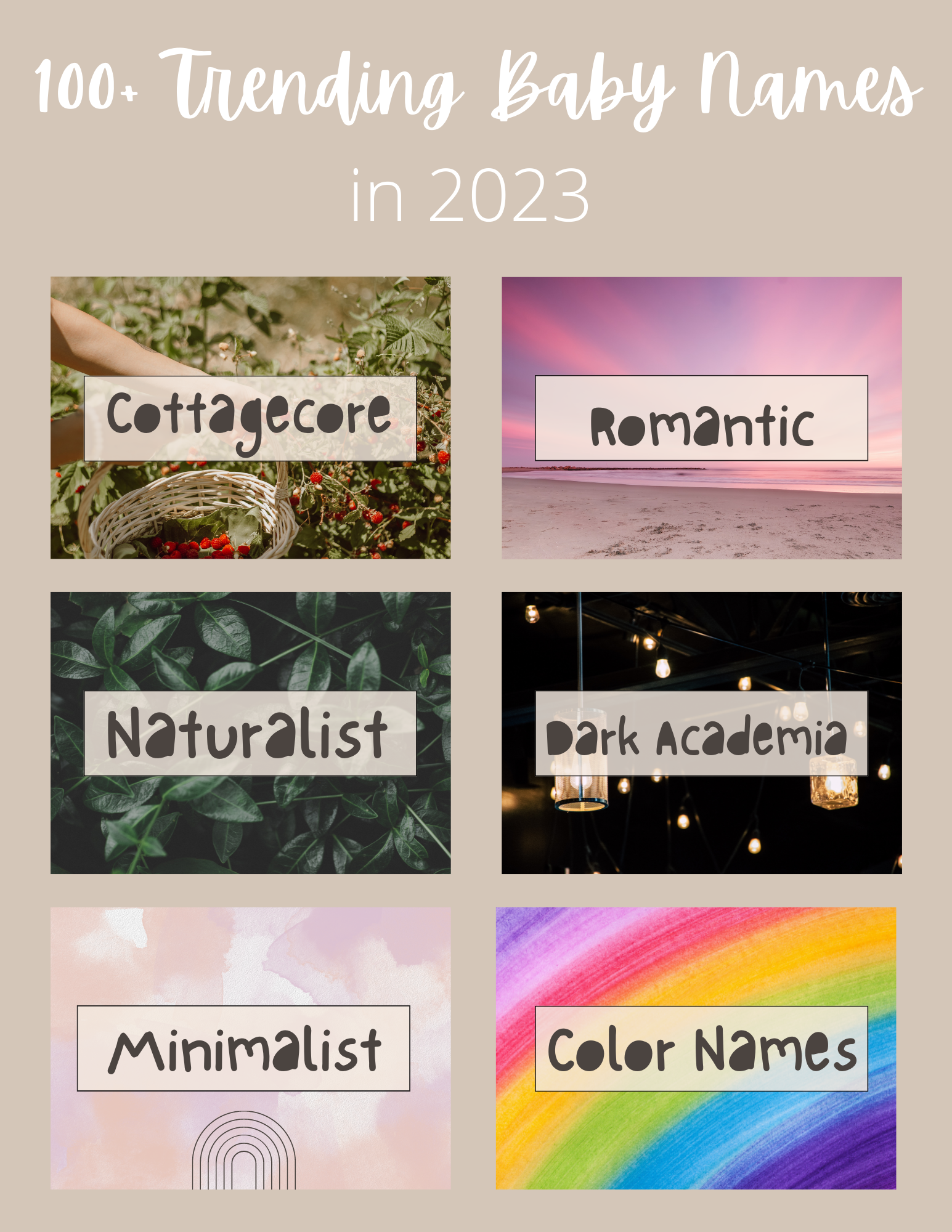 Aesthetic Names For Girls 2023