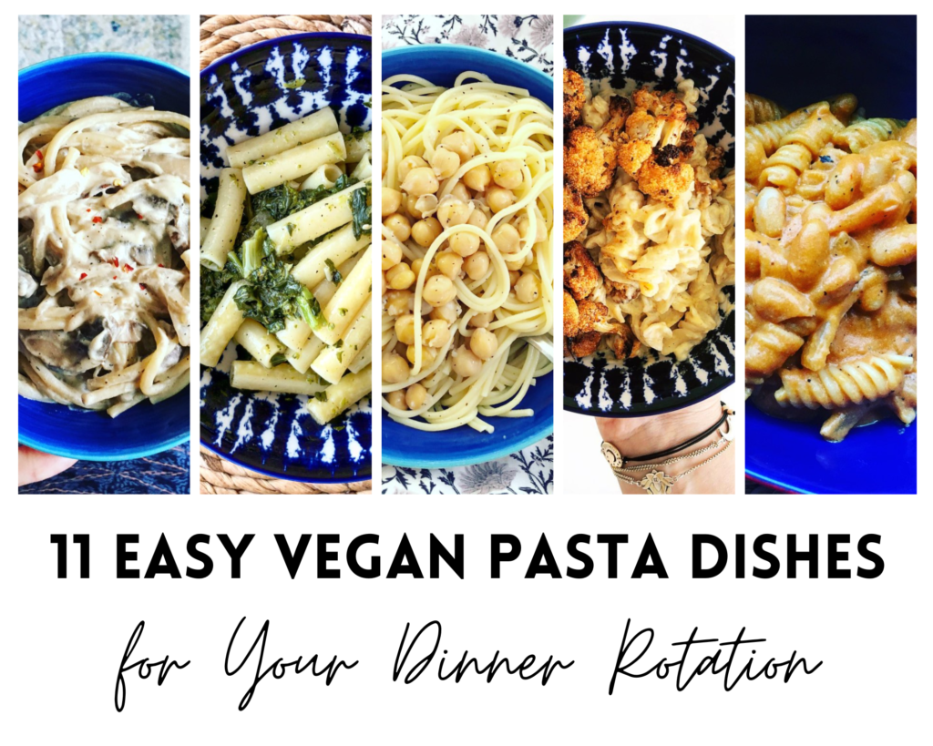 11 easy vegan pasta dishes