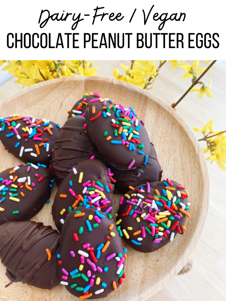 Dairy-Free / Vegan Chocolate Peanut Butter Eggs