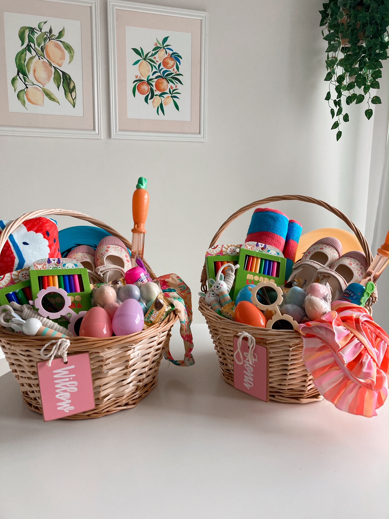 Girls Easter Baskets (3 & 5-Year Old)