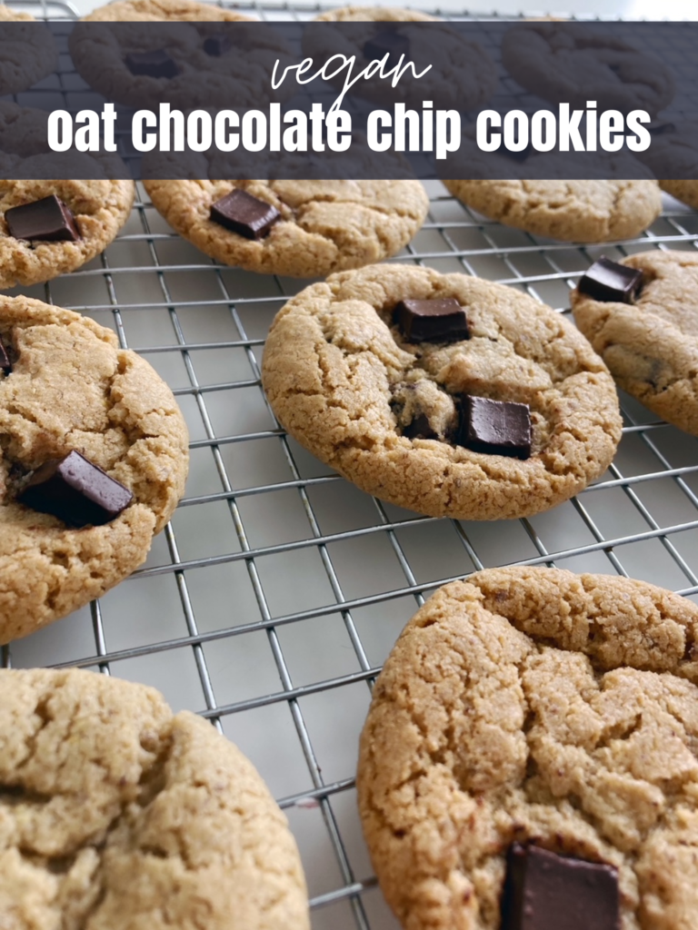 Oat Chocolate Chip Cookies