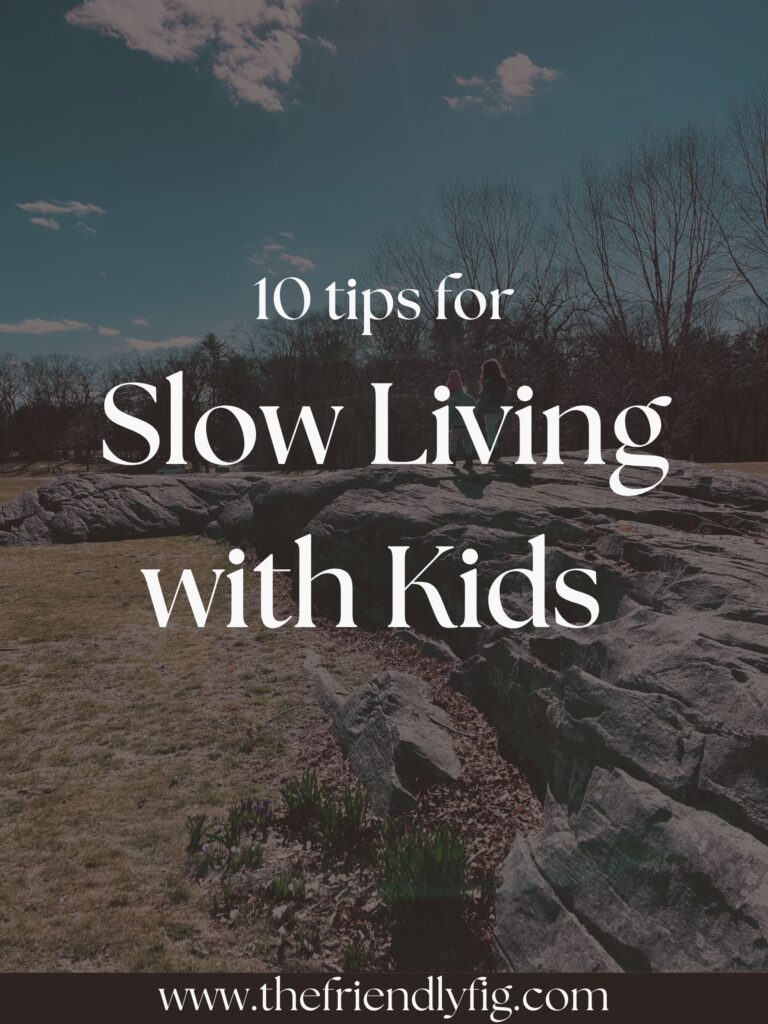 slow living kids