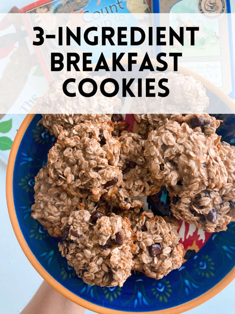 3-Ingredient Breakfast Cookies (Vegan)