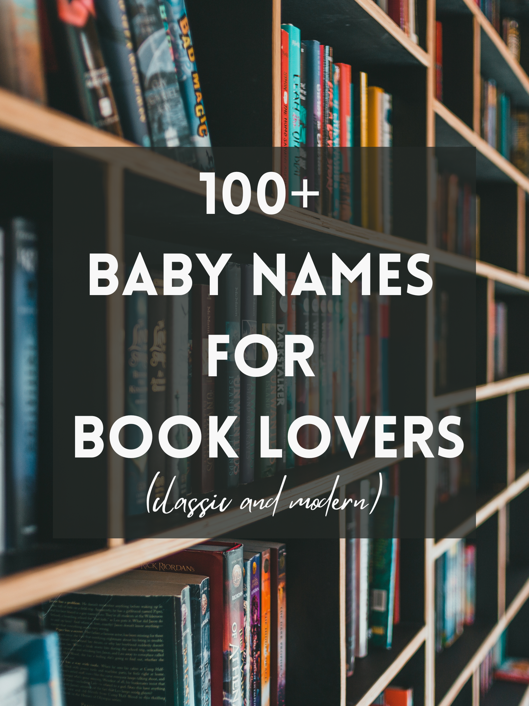 100+ Baby Names for Book Lovers