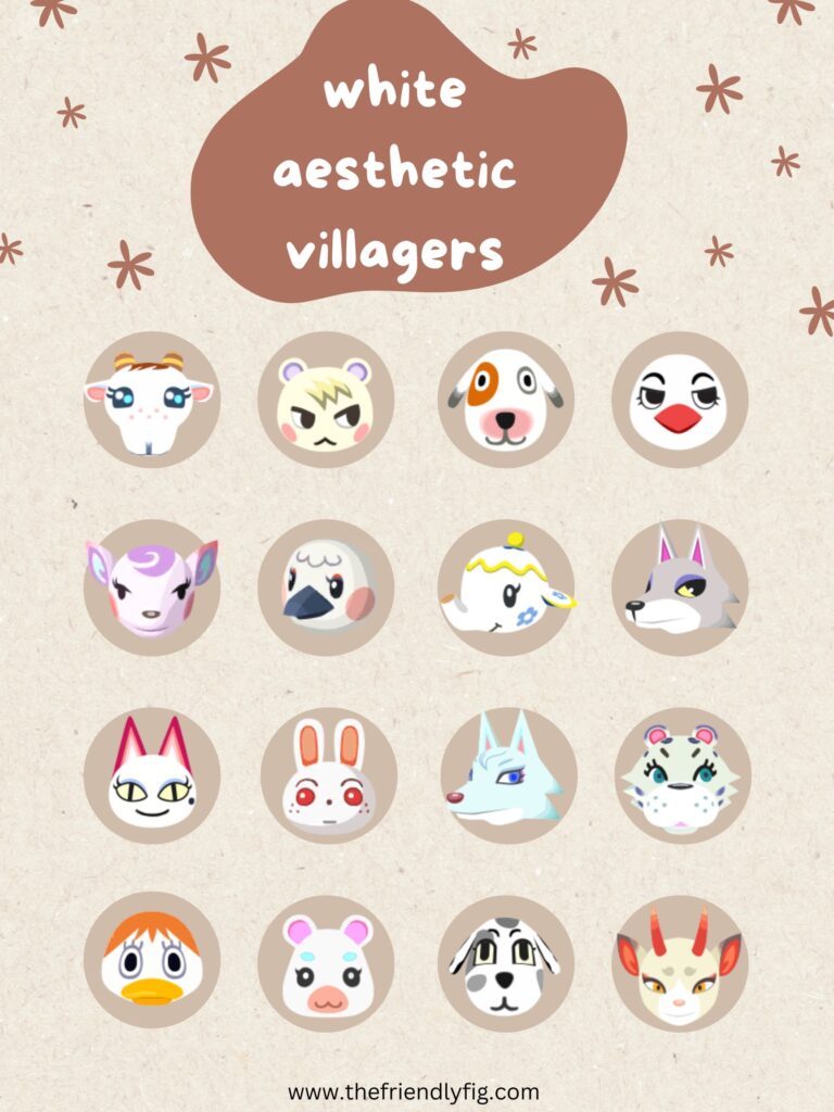 ACNH cottagecore villagers