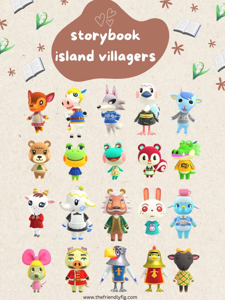 acnh storybook villagers