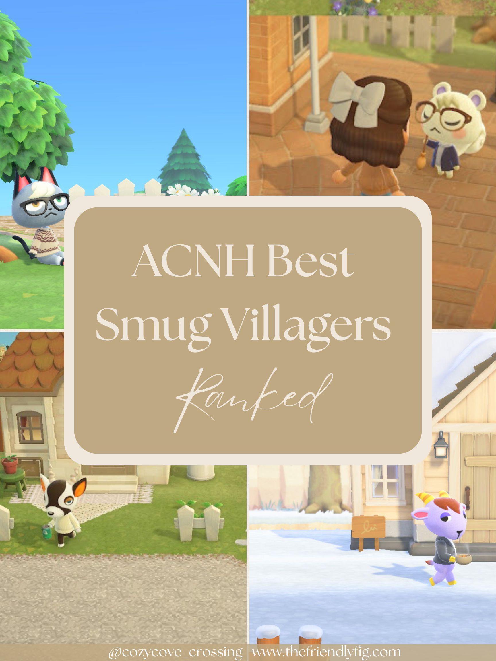 ACNH Best Smug Villagers Ranked