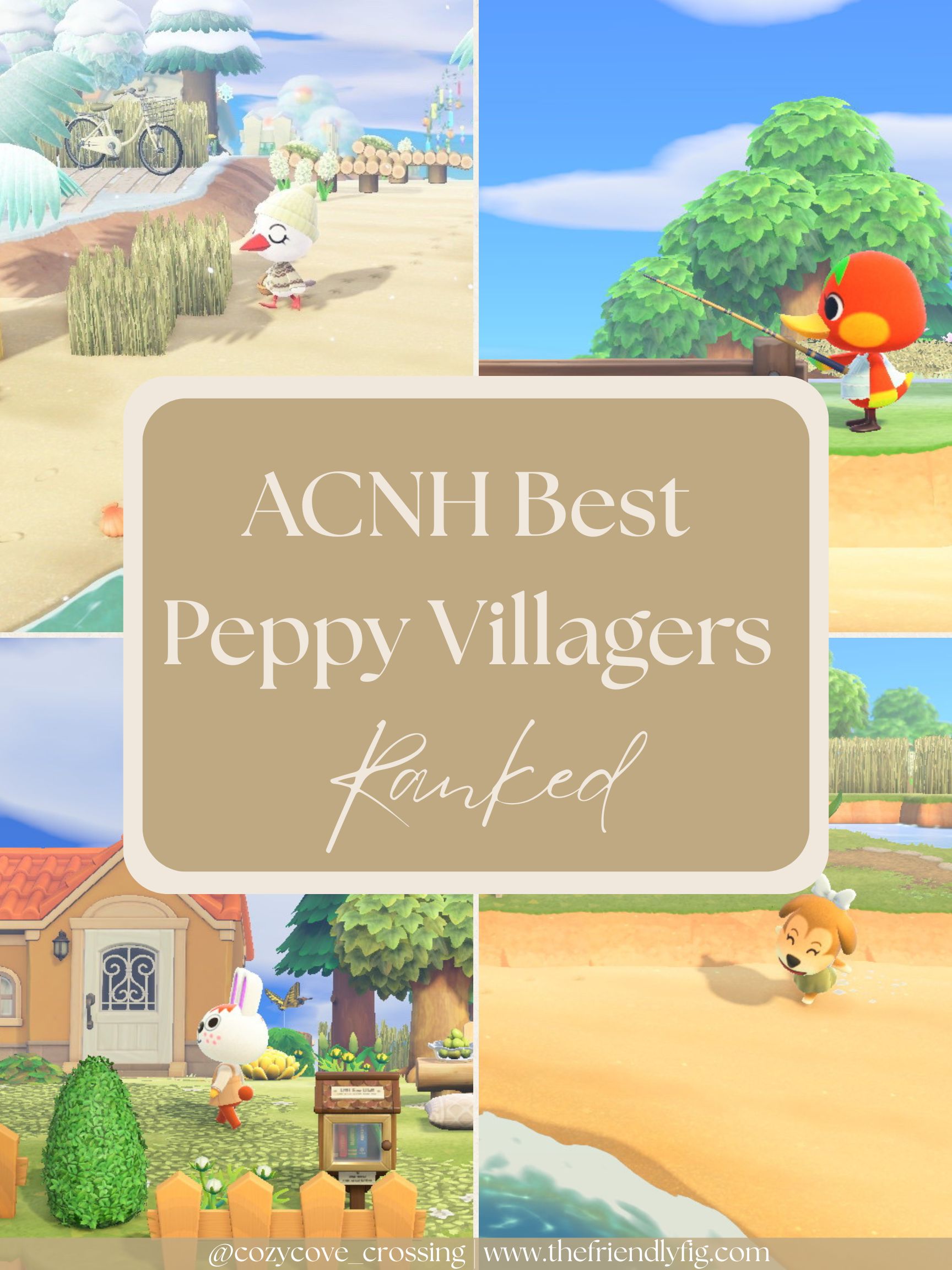 ACNH Best Peppy Villagers Ranked