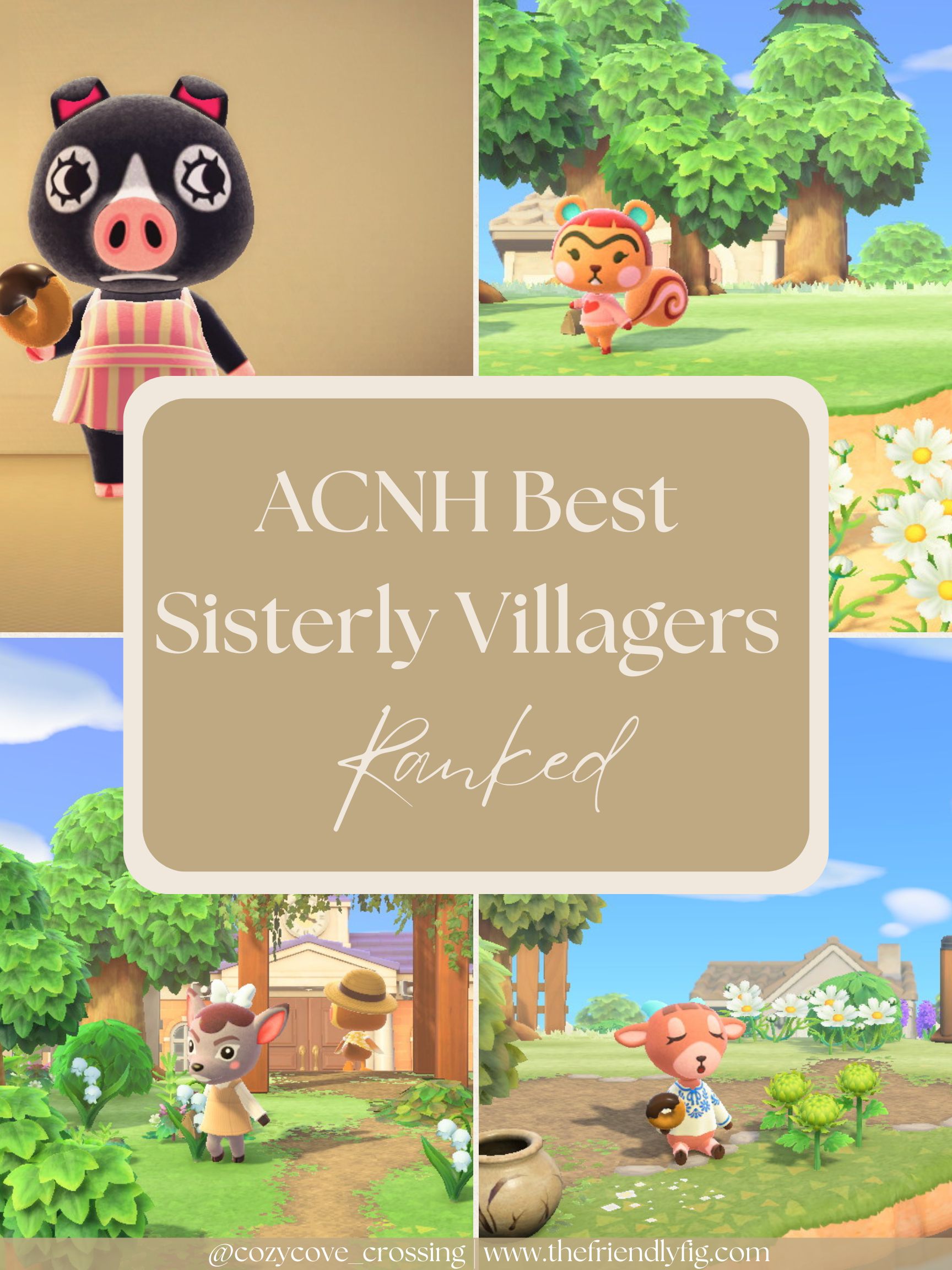 ACNH Best Sisterly Villagers Ranked