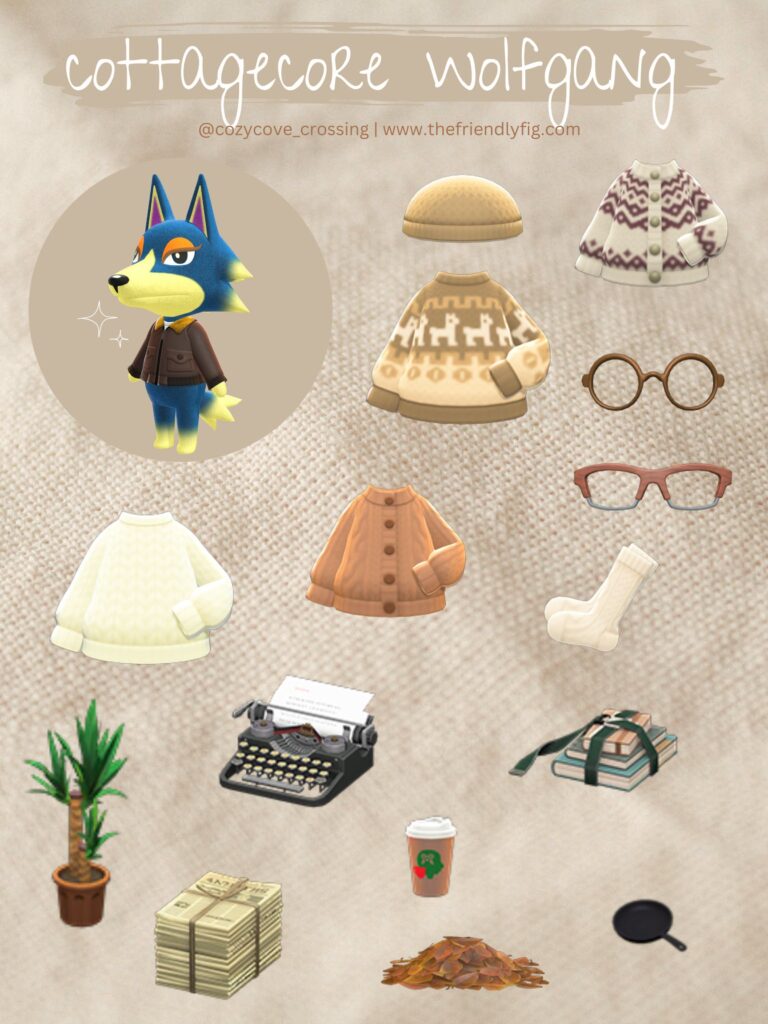 ACNH Wolfgang Cottagecore Guide