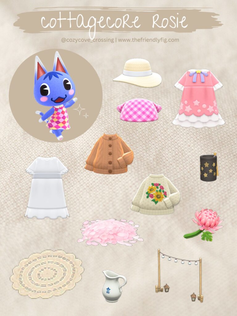 ACNH Rosie Cottagecore Guide