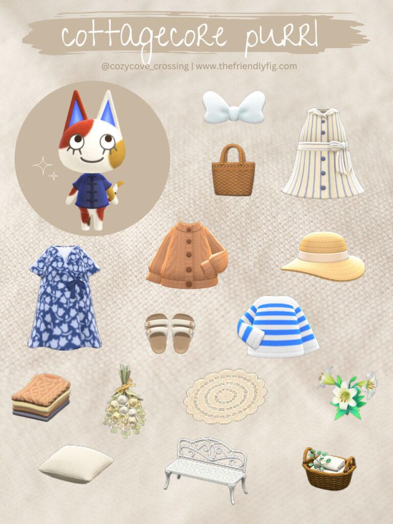 ACNH Purrl Cottagecore Guide
