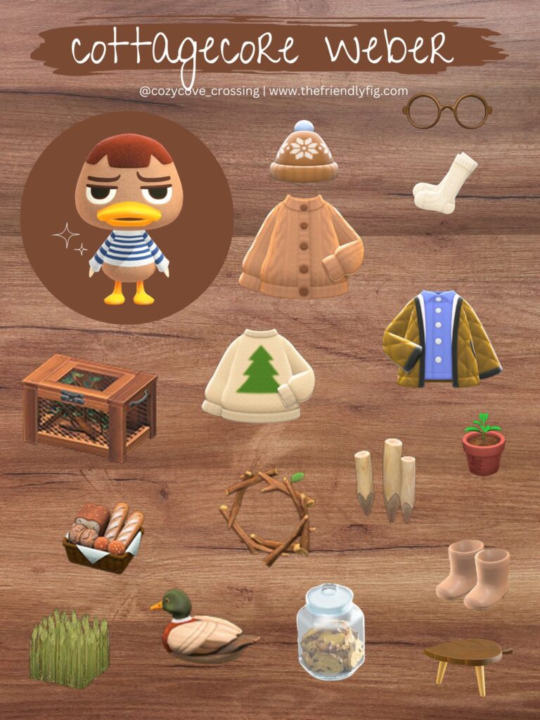 ACNH Weber Cottagecore Guide