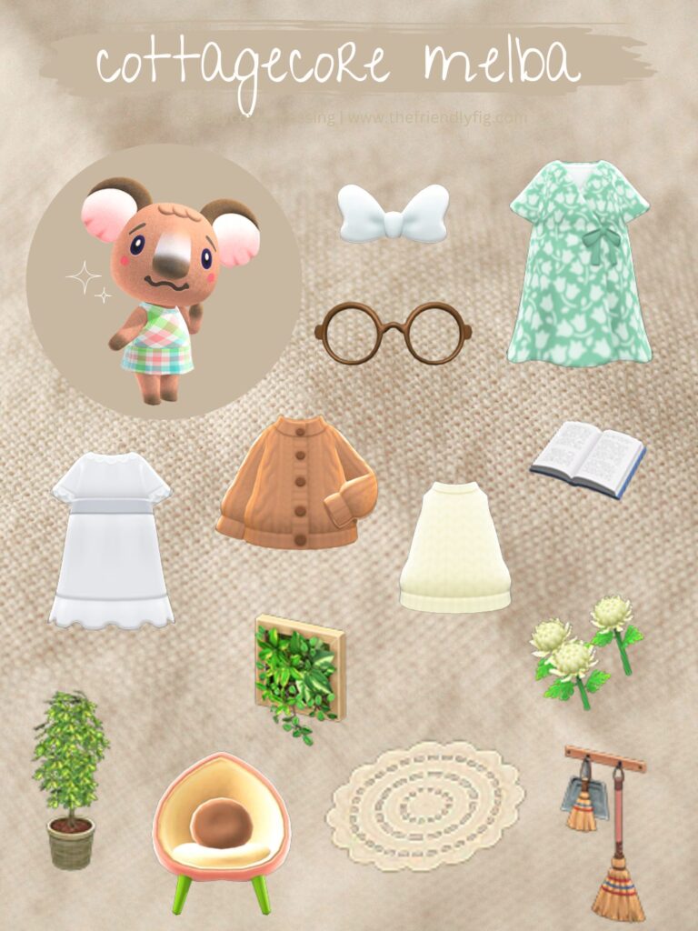 ACNH Melba Cottagecore Guide