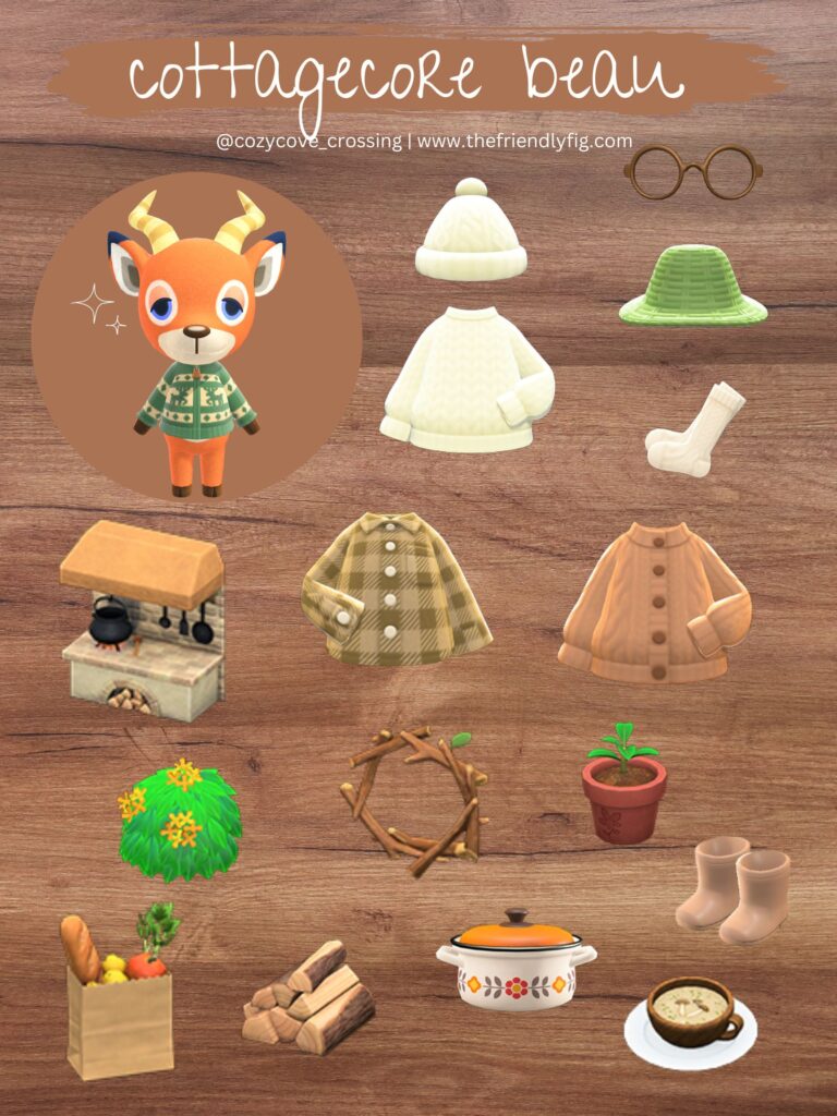 ACNH Beau Cottagecore Guide