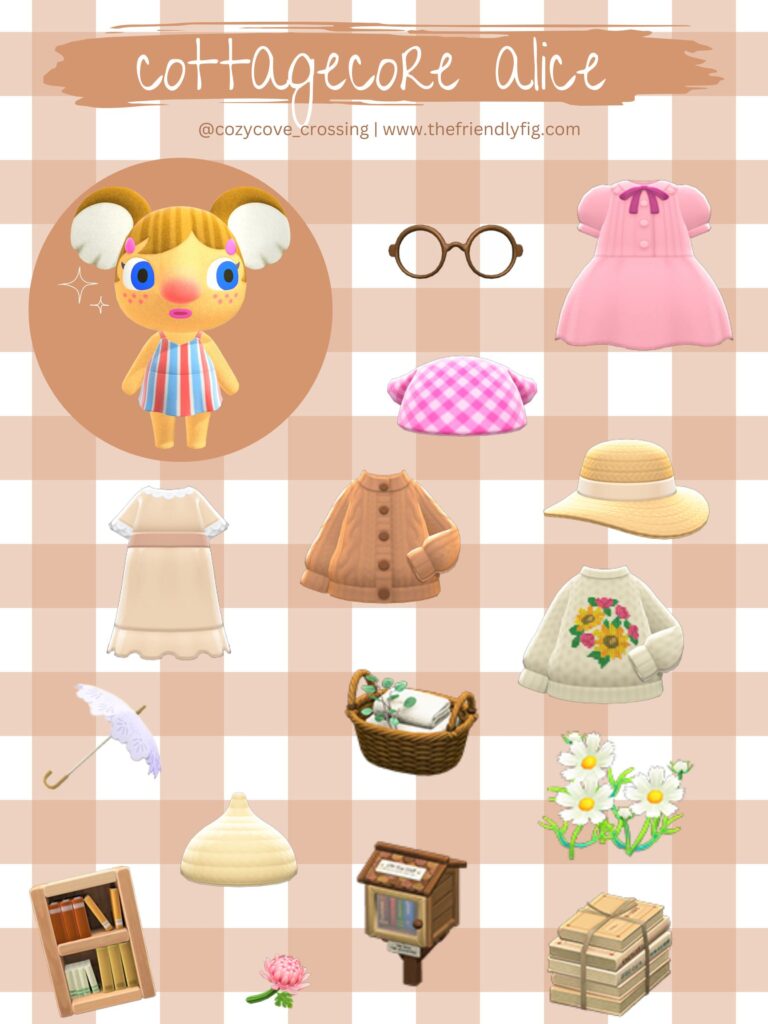 ACNH Alice Cottagecore Guide