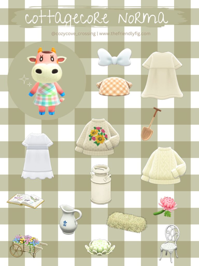 ACNH Norma Cottagecore Guide