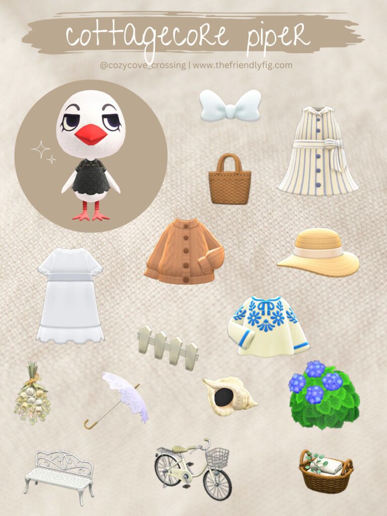 ACNH Piper Cottagecore Guide