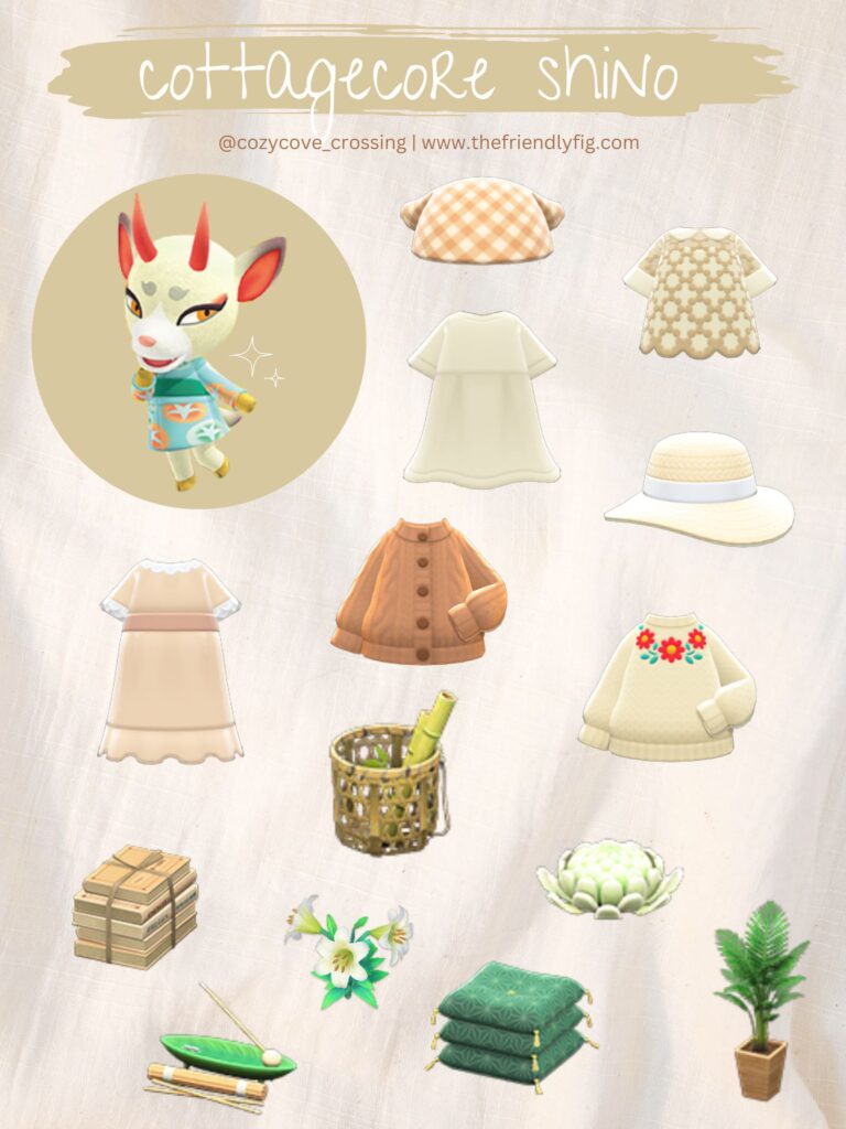ACNH Shino Cottagecore Guide