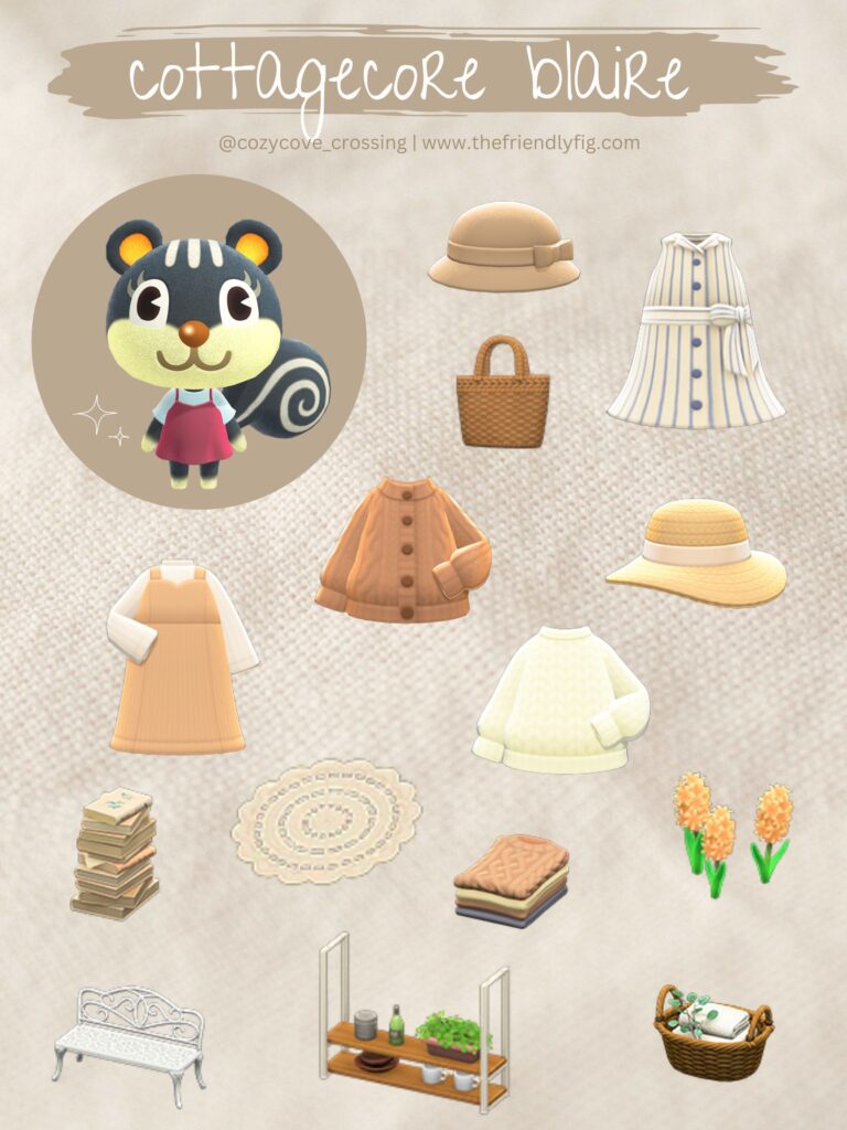 ACNH Blaire Cottagecore Guide