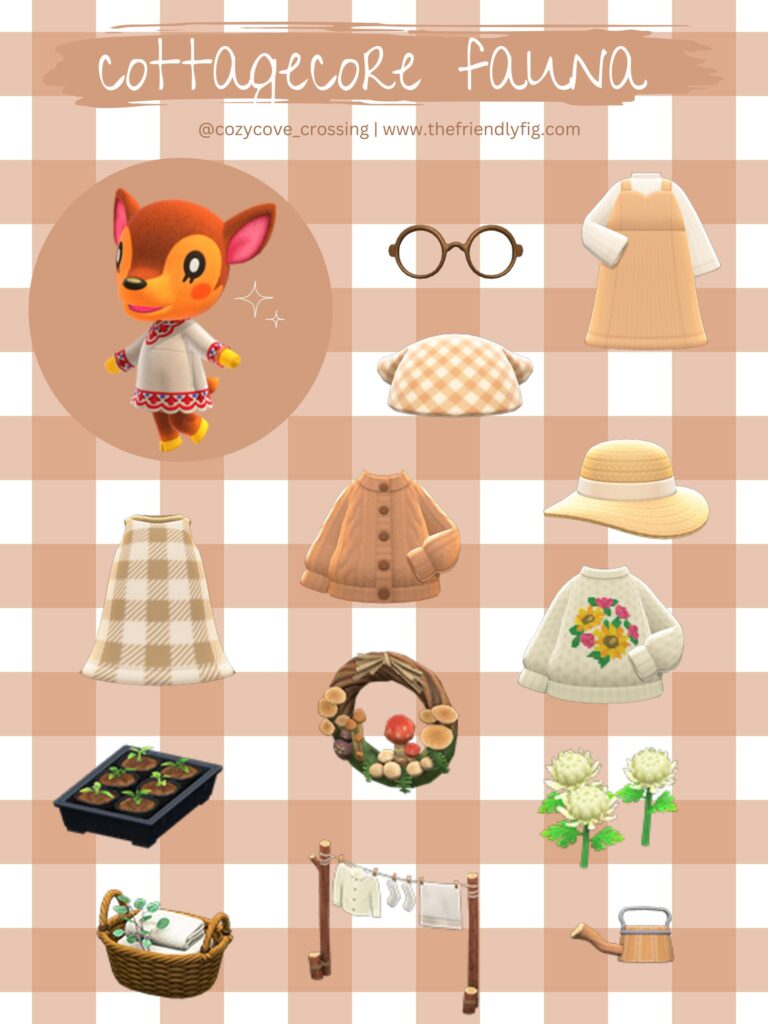 ACNH Fauna Cottagecore Guide