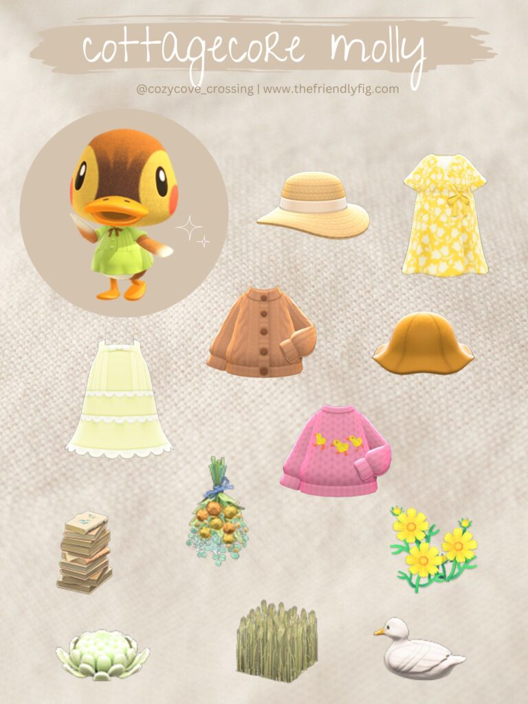ACNH Molly Cottagecore Guide