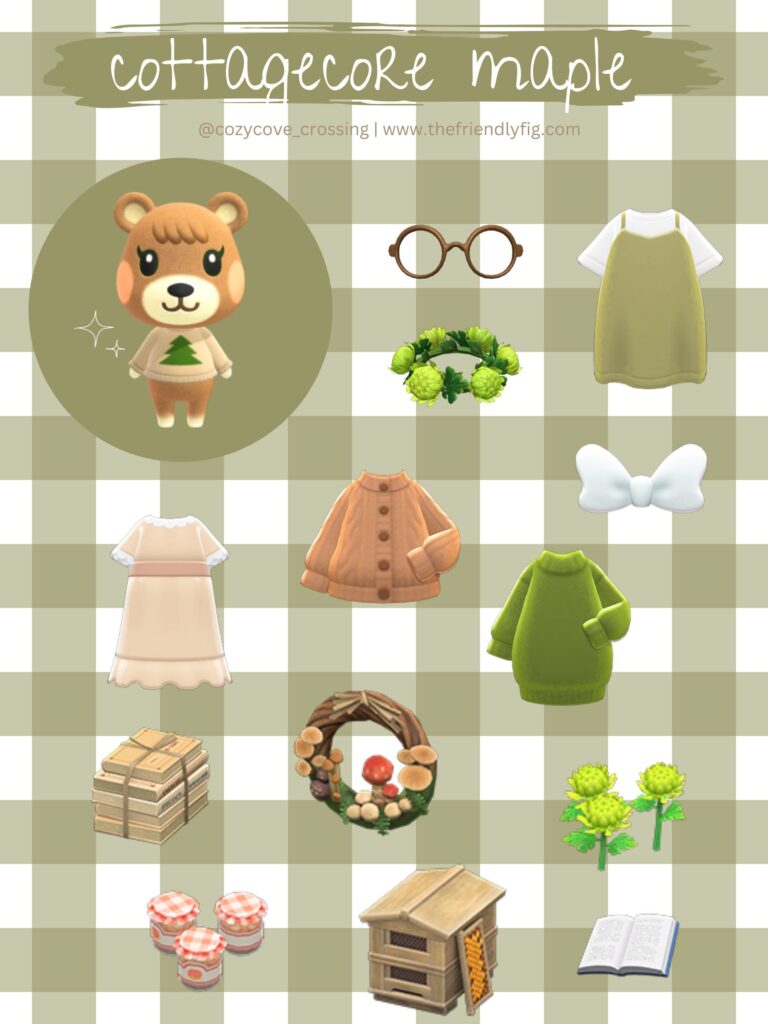 ACNH Maple Cottagecore Guide