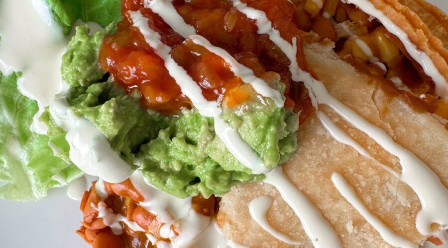 Easiest Family Dinner: Taco Pie (v.)