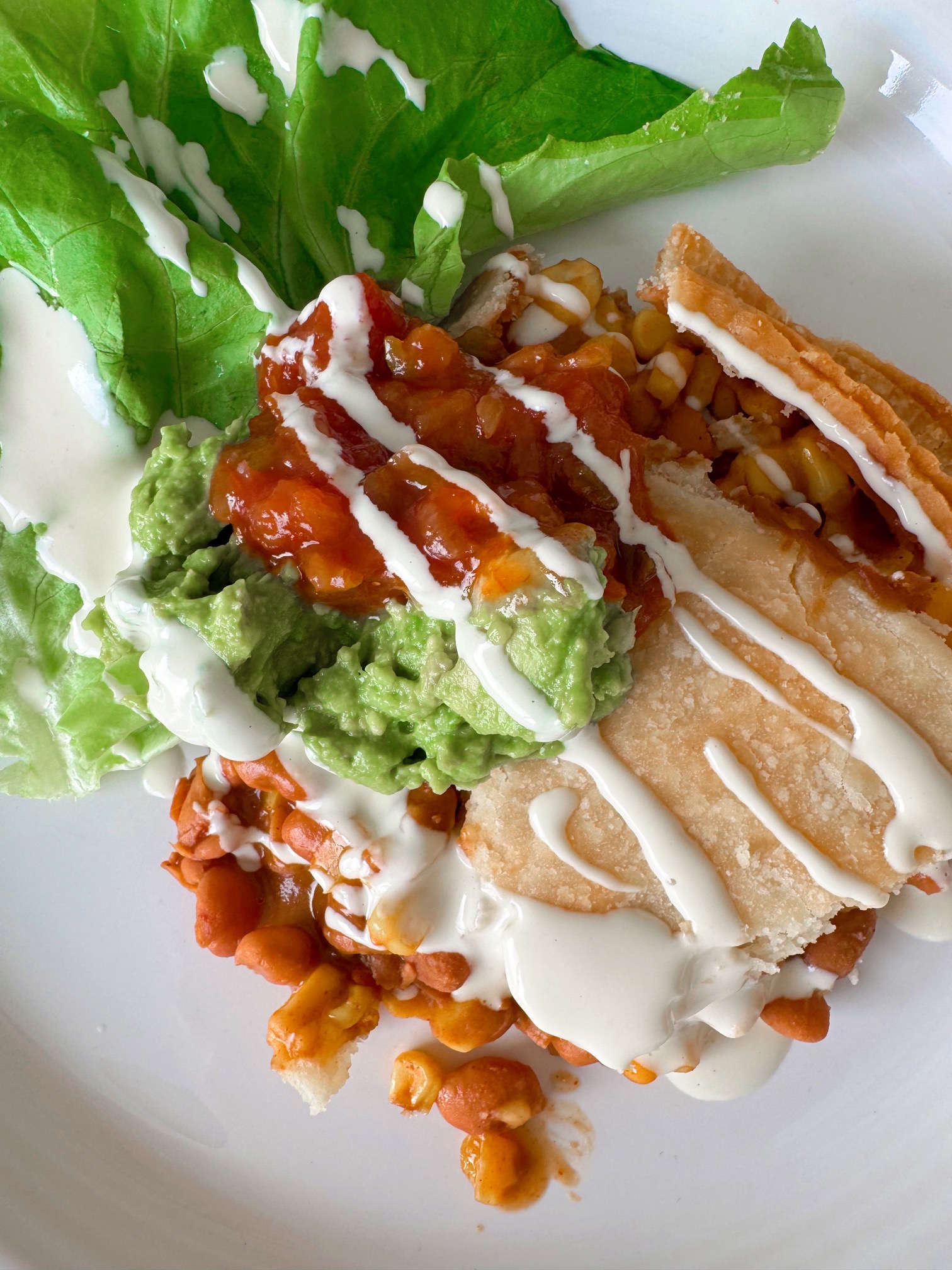 Easiest Family Dinner: Taco Pie (v.)