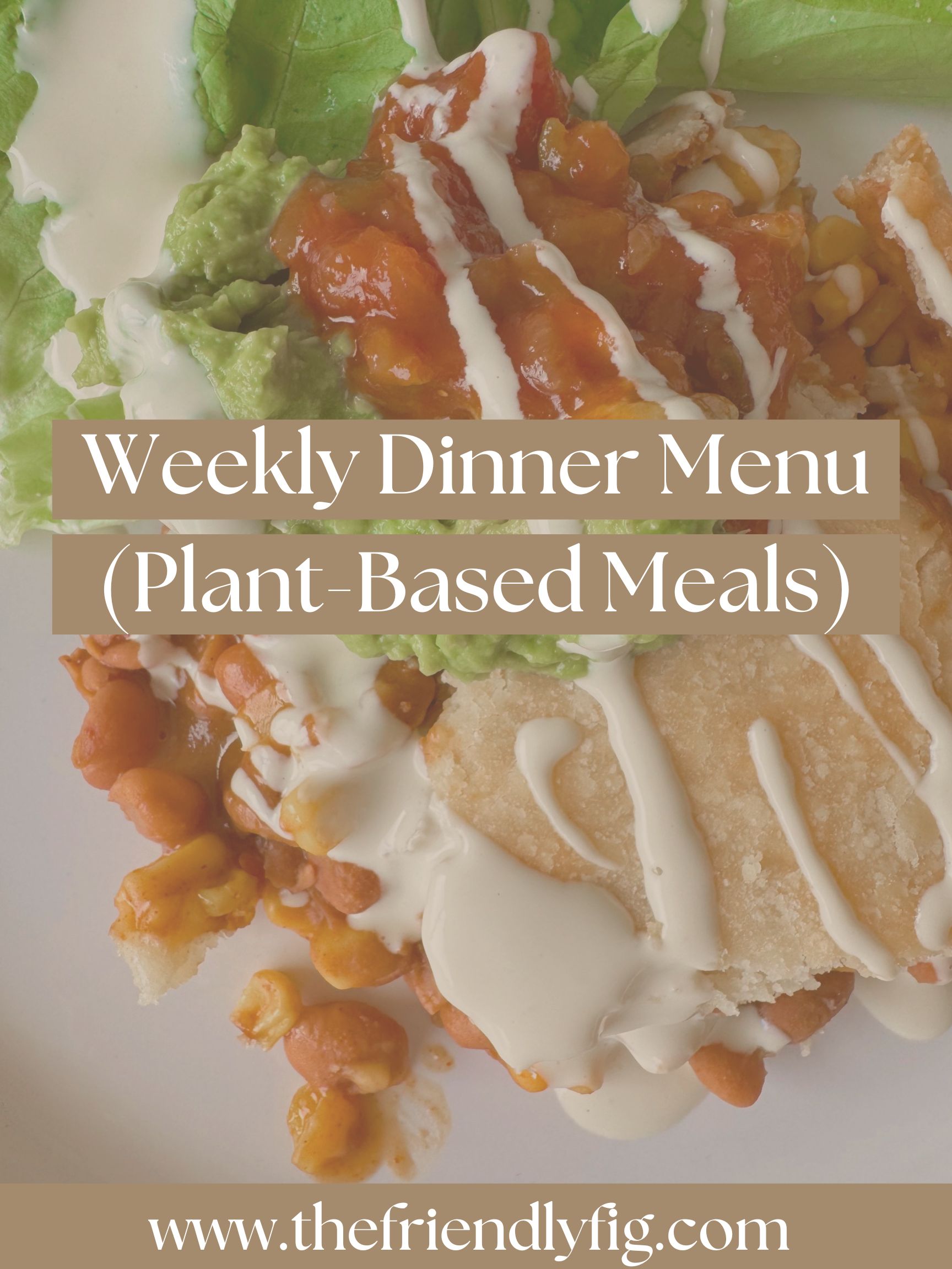 Weekly Meal Plan