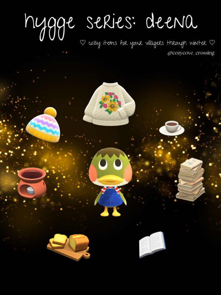 ACNH Villager Gift Guides: Hygge Deena