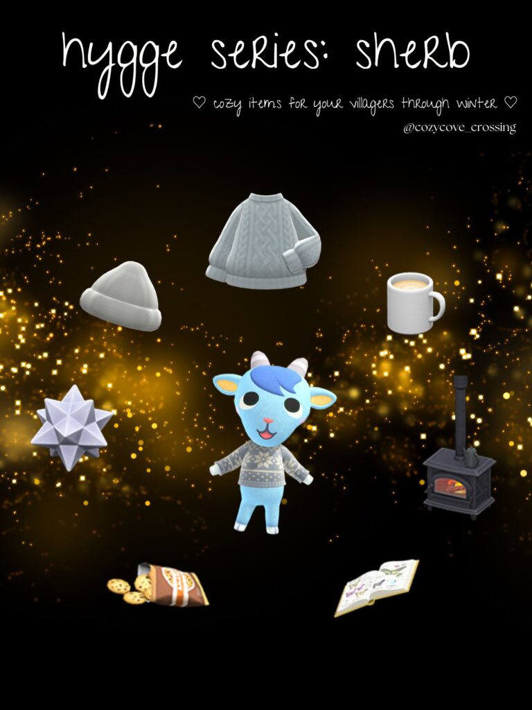 ACNH Villager Gift Guides: Hygge Sherb