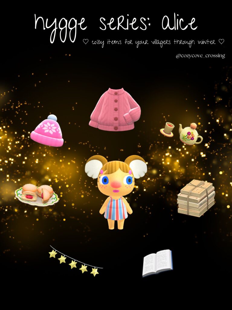 ACNH Villager Gift Guides: Hygge Alice