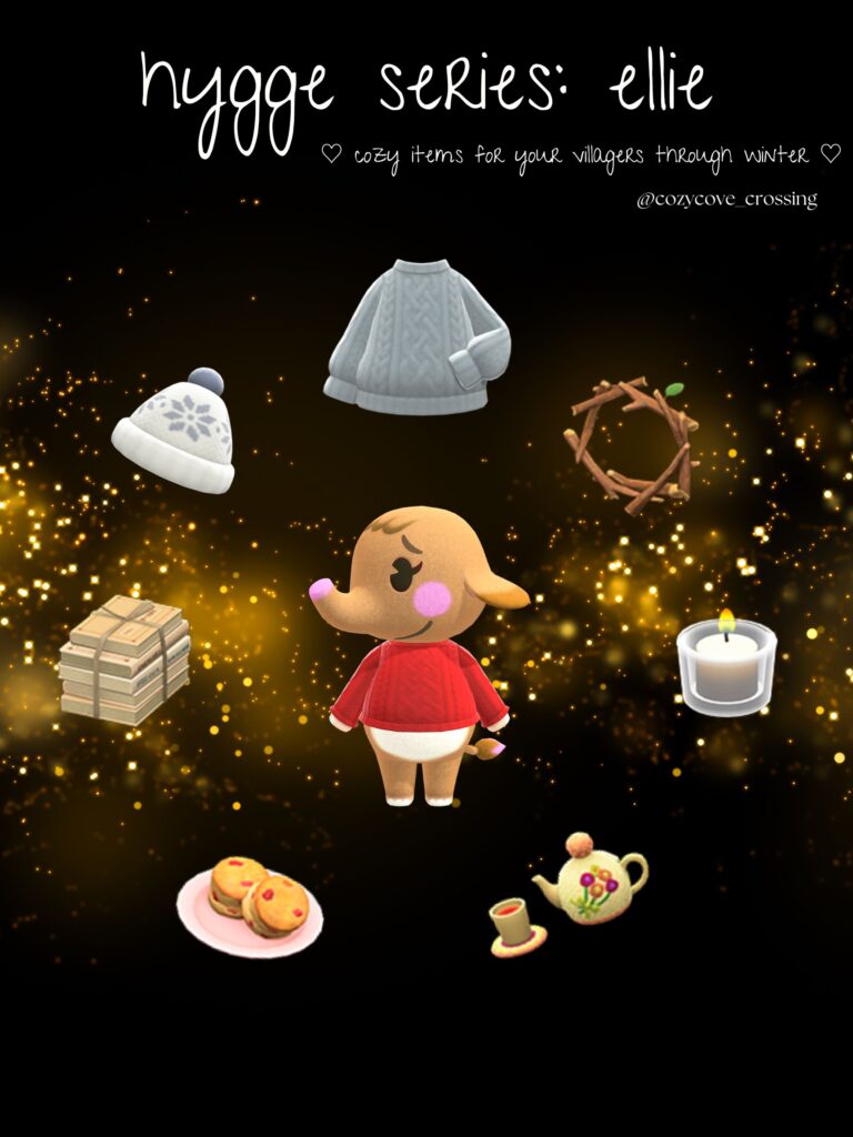 ACNH Villager Gift Guides: Hygge Ellie