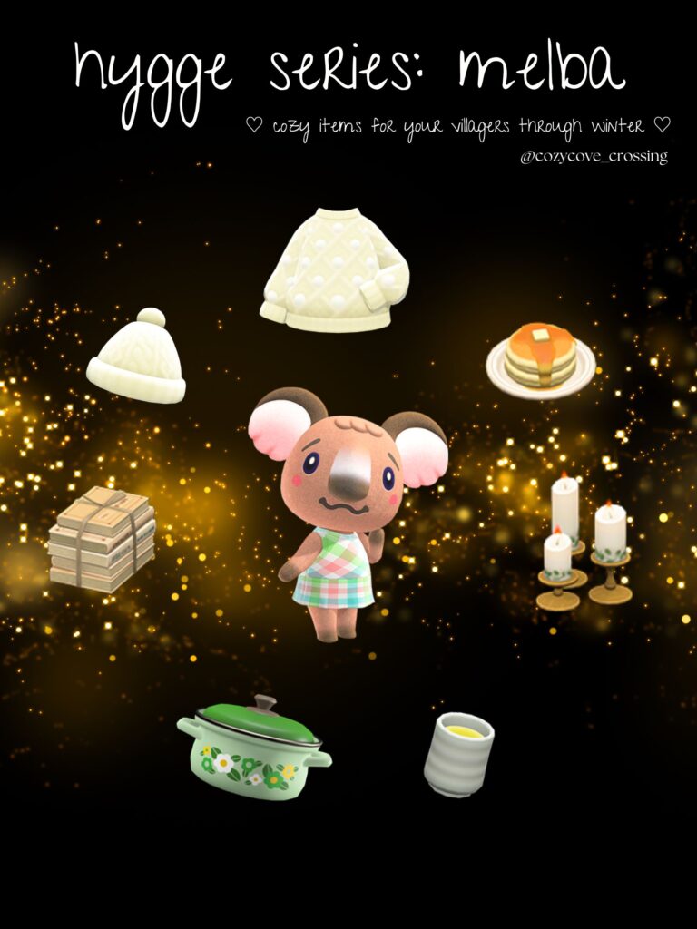 ACNH Villager Gift Guides: Hygge Melba