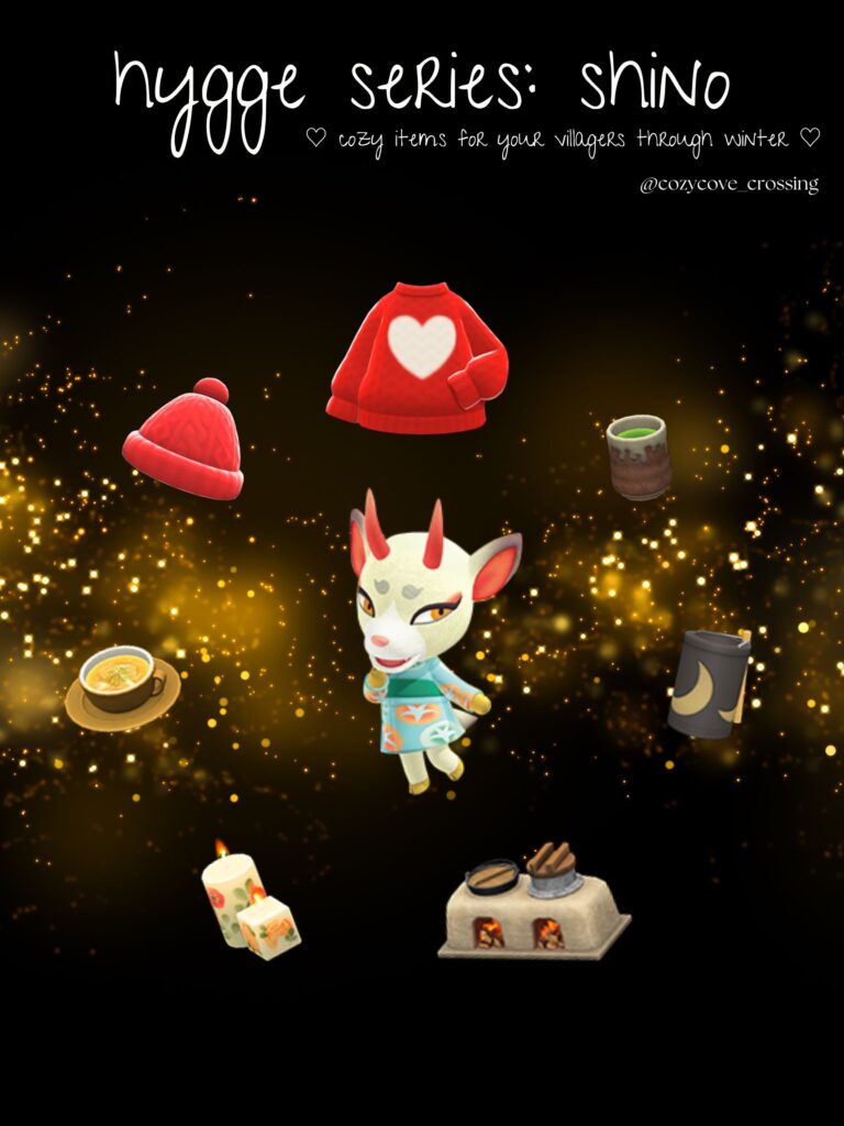 ACNH Villager Gift Guides: Hygge Shino