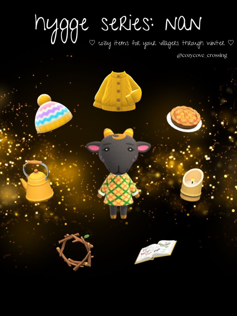 ACNH Villager Gift Guides: Hygge Nan
