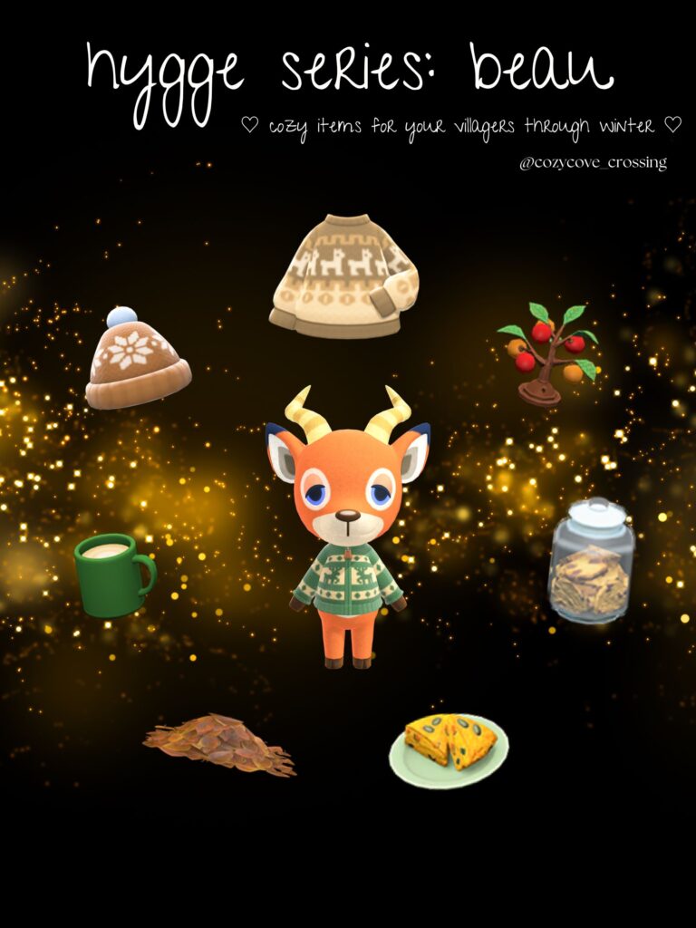 ACNH Villager Gift Guides: Hygge Beau