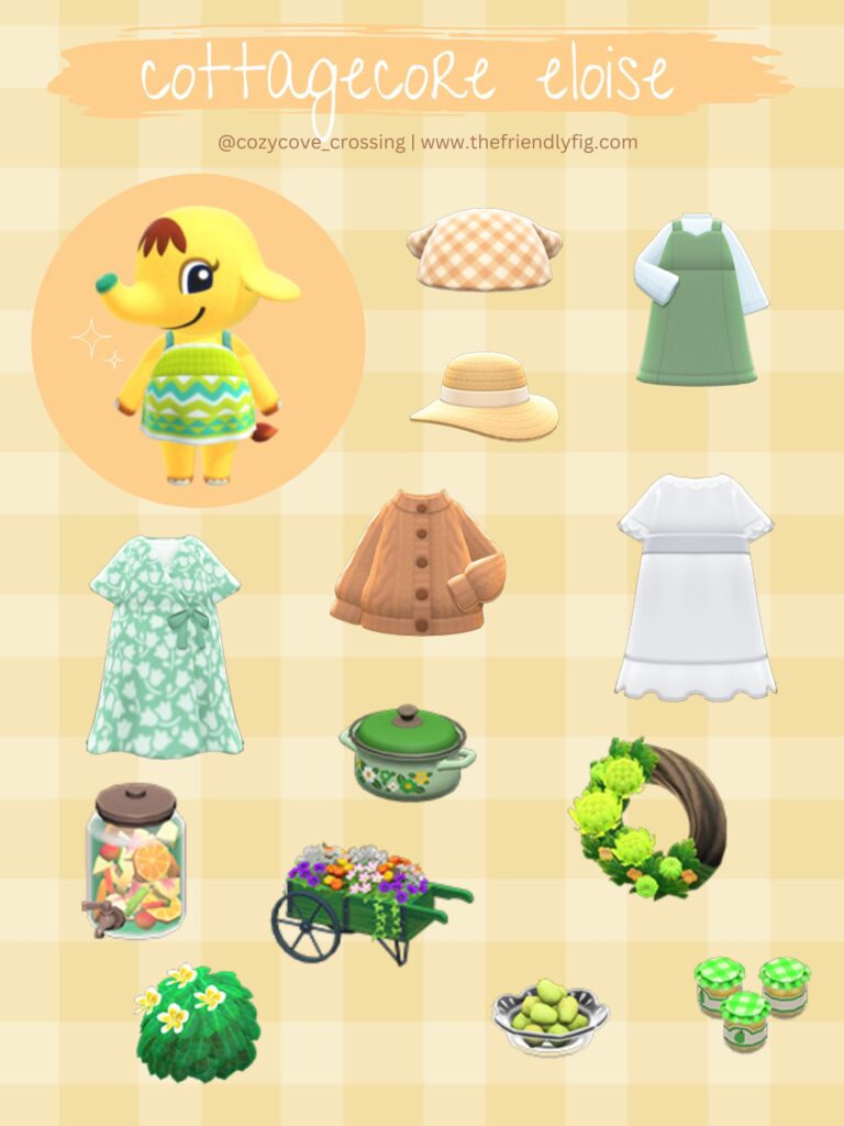 ACNH Eloise Cottagecore Guide