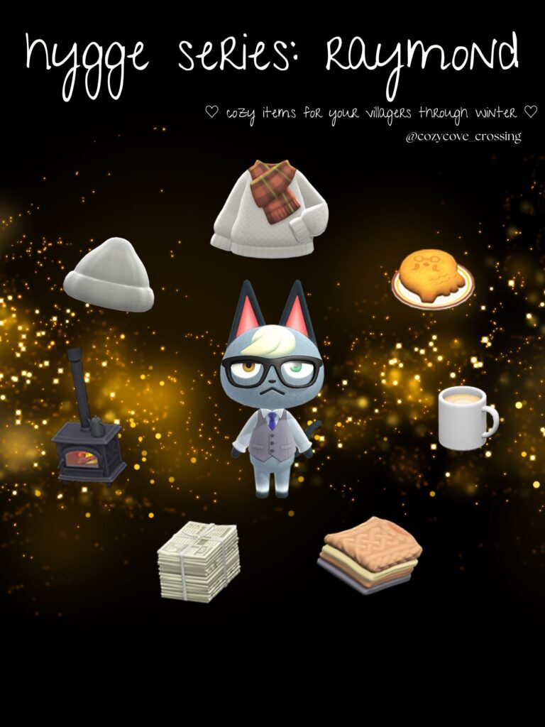 ACNH Villager Gift Guides: Hygge Raymond