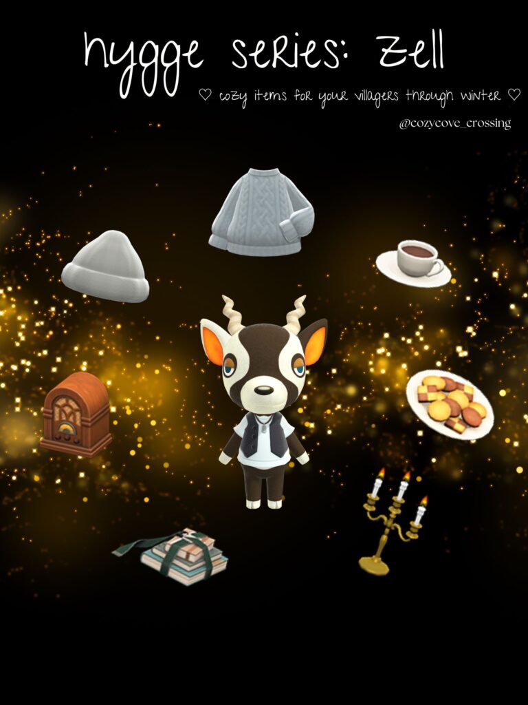 ACNH Villager Gift Guides: Hygge Zell