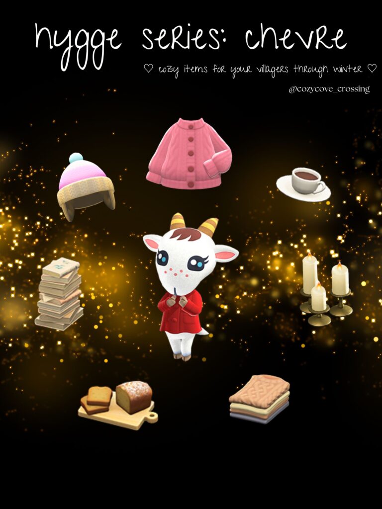 ACNH Villager Gift Guides: Hygge Chevre